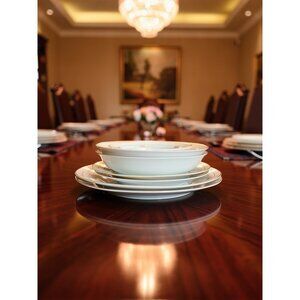 Vintage Noritake China Floral Pattern Plates & Bowls Set Of 6‎